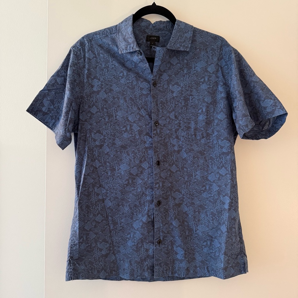 J. Crew Men’s Short Sleeve Button-Up